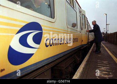 Franchising Connex treno Foto Stock