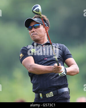 Golf - Gli ISP Handa Wales 2012 Open - Round 3 - The Celtic Manor Resort Foto Stock