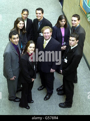 Graduatorie di scuola superiore Telford Foto Stock