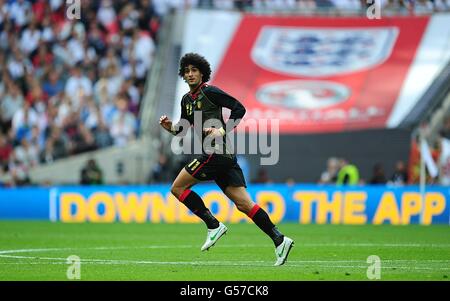 Calcio - International friendly - Inghilterra / Belgio - Stadio di Wembley. Marouane Fellaini, Belgio Foto Stock