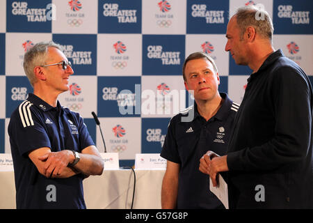 Canottaggio - Team Team GB annuncio - Harte e Garter Hotel Foto Stock