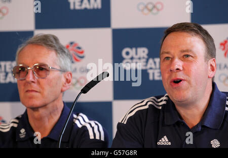 Canottaggio - Team Team GB annuncio - Harte e Garter Hotel Foto Stock