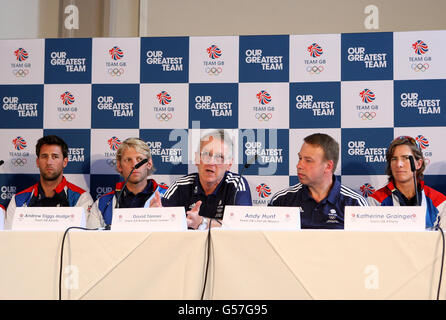 Canottaggio - Team Team GB annuncio - Harte e Garter Hotel Foto Stock