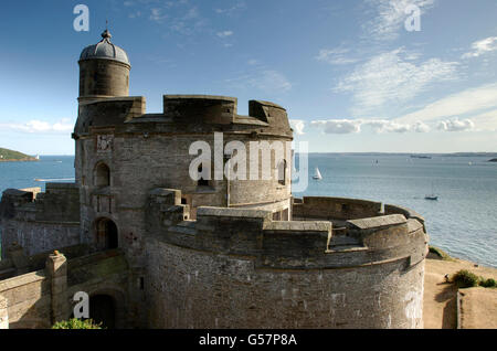 Castello di St.Mawes Foto Stock