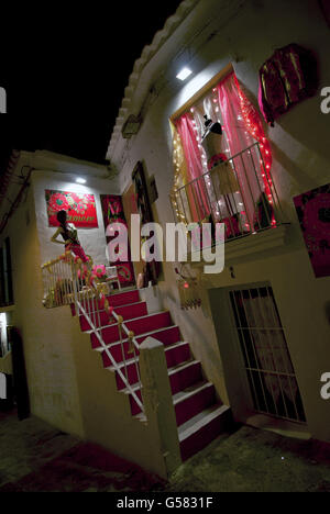 Amore shop in La Marina, Ibiza, Spagna Foto Stock