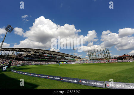 Cricket - secondo Natwest un giorno Internazionale - Inghilterra / Indie Occidentali - il Kia Oval. Una vista generale del Kia Oval Foto Stock