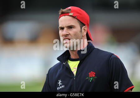 Cricket - Friends Life T20 - Midlands Group - Derbyshire Falcons v Lancashire Lightning - County Ground. Tom Smith, Lancashire Lightning Foto Stock