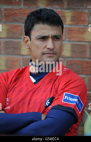 Cricket - Friends Life T20 - Midlands Group - Derbyshire Falcons v Lancashire Lightning - County Ground. Yasir Arafat, Lancashire Lightning Foto Stock