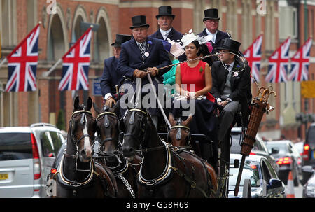 Corse di cavalli - Il Royal Ascot incontro 2012 - Giorno 2 - Ascot Racecourse Foto Stock