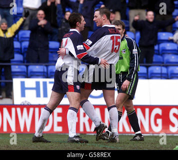 Bolton v Scunthorpe Foto Stock