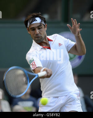 Tennis - 2012 campionati di Wimbledon - Giorno 6 - All England Lawn Tennis e Croquet Club Foto Stock