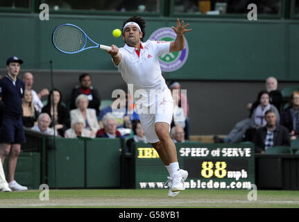 Tennis - 2012 campionati di Wimbledon - Giorno 6 - All England Lawn Tennis e Croquet Club Foto Stock