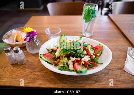 Misto insalata fresca Foto Stock