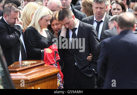 James Nolan funerale Foto Stock