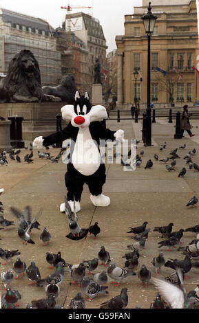 London Looney Tunes Visualizza Sylvester Foto Stock