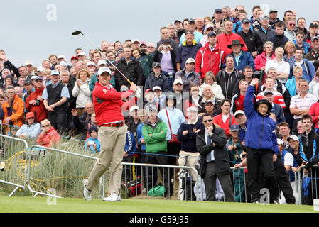 Golf - 2012 Irish Open - Giorno 1 - Royal Portrush Golf Club Foto Stock