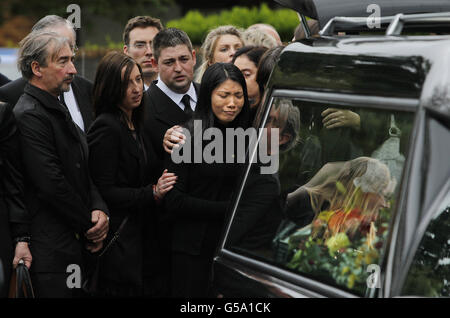 Eugene Moloney funerale Foto Stock