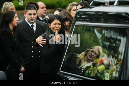 Eugene Moloney funerale Foto Stock