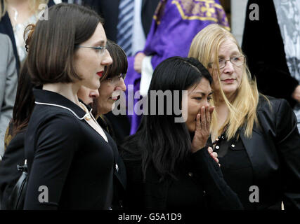 Eugene Moloney funerale Foto Stock