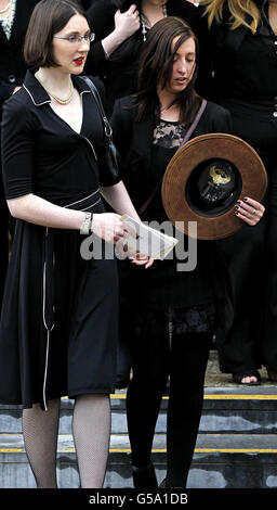 Eugene Moloney funerale Foto Stock