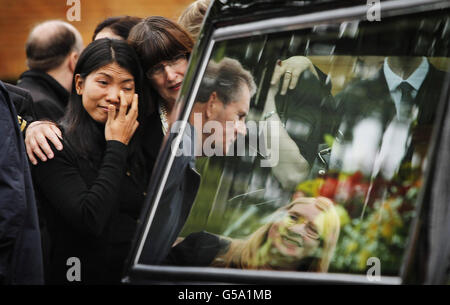 Eugene Moloney funerale Foto Stock