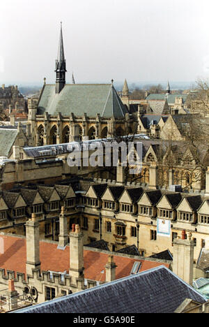 Oxford Exeter College Foto Stock