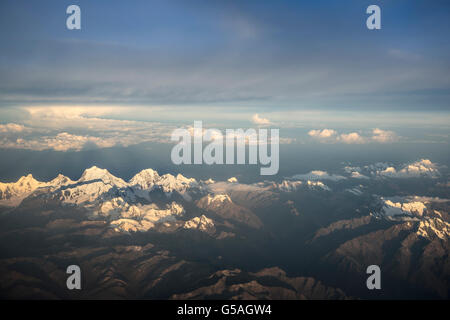 Montagne delle Ande, Perù Foto Stock