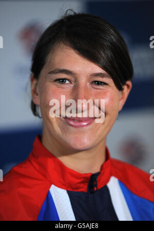 Olimpiadi - Olimpiadi di Londra 2012 - Team GB di arredare la - canoa - Loughborough University Foto Stock