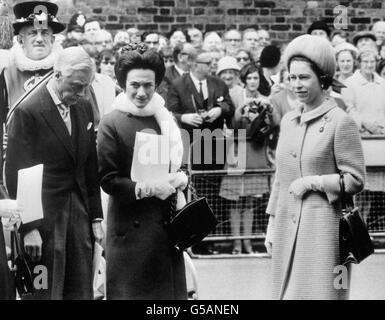 Royalty - Queen Mary placca di nascita - Marlborough House, Londra Foto Stock