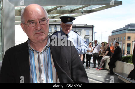 Anglo Irish Bank causa in tribunale Foto Stock