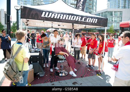 Calcio - pre stagione amichevole - Toronto V Liverpool - Rogers Centre Foto Stock