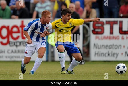 Calcio - pre stagione amichevole - Nuneaton Town v Coventry City - Modo Liberty Stadium Foto Stock