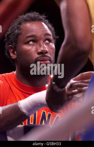 Sud Africa Lennox Lewis Foto Stock