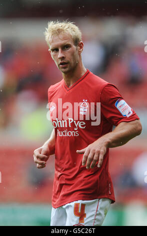 Calcio - Pre Season friendly - Nottingham Forest / Aston Villa - City Ground. Simon Gillett, Nottingham Forest Foto Stock