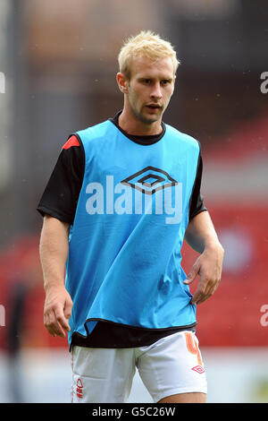 Calcio - Pre Season friendly - Nottingham Forest / Aston Villa - City Ground. Simon Gillett, Nottingham Forest Foto Stock