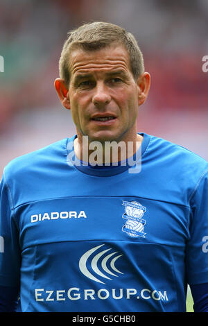 Calcio - Pre Season friendly - Birmingham City v Royal Antwerp - St Andrew's. John Vaughan, allenatore di portiere della città di Birmingham Foto Stock