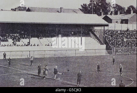 SOCCER Dell/primo gioco Foto Stock