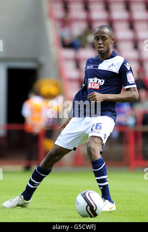 Calcio - Pre Season friendly - Exeter City / Millwall - St James' Park. Jimmy Abdou, Millwall Foto Stock