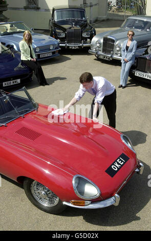 Elton John's car Foto Stock