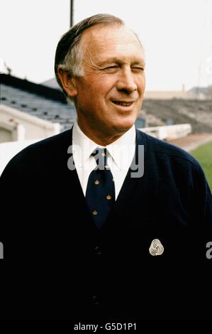 Calcio - Lega di Calcio - Manchester City. Joe Mercer Manchester City Manager Foto Stock