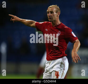 Calcio - Npower Football League Championship - Bolton Wanderers / Nottingham Forest - Reebok Stadium. Simon Gillett della foresta di Nottingham Foto Stock