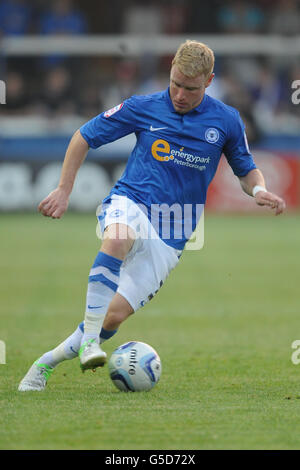 Calcio - Pre Season friendly - Peterborough United v Manchester United IX - London Road. Craig Alcock, Peterborough United Foto Stock