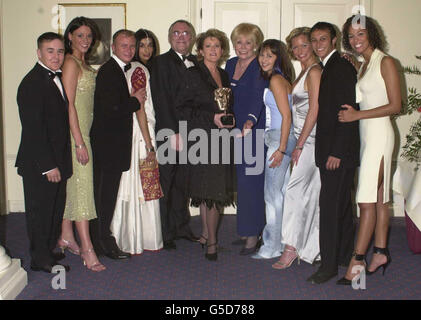 Baftas Coronation Street Foto Stock