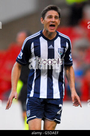 Calcio - Pre Season friendly - Nottingham Forest v West Bromwich Albion - City Ground. Zoltan Gera, West Bromwich Albion Foto Stock