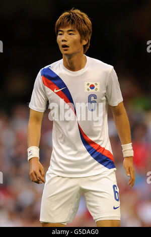 Sung Yueng Ki della Corea del Sud durante il Bronzo da calcio maschile Medaglia tra Giappone e Corea del Sud al Millenium Stadio Foto Stock