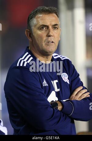 Calcio - Npower Football League Championship - Birmingham City / Bolton Wanderers - St Andrews. Owen Coyle, Bolton Wanderers manager Foto Stock