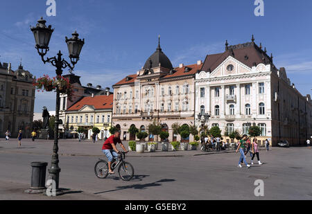 Borsa da viaggio - Novi Sad - Serbia Foto Stock