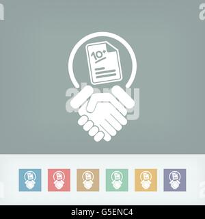 Massima icona di rating Illustrazione Vettoriale