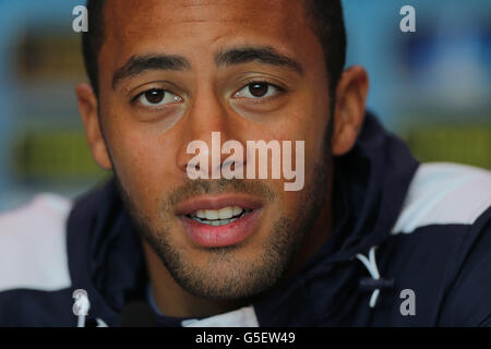 Calcio - Europa League - Gruppo J - Tottenham Hotspur v Lazio - Tottenham Conferenza stampa - tori Cross Foto Stock