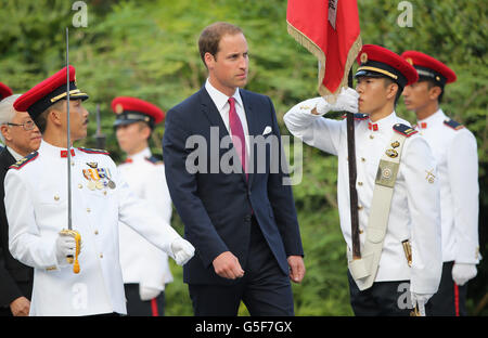 Royal Tour del Lontano Oriente e Sud Pacifico - Giorno Uno Foto Stock